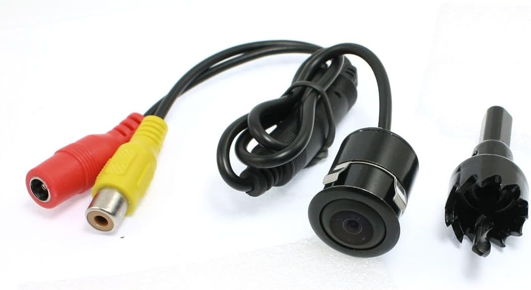 uxcell 1/4 Inch CCD Flush Mount Backup Rear View Camera