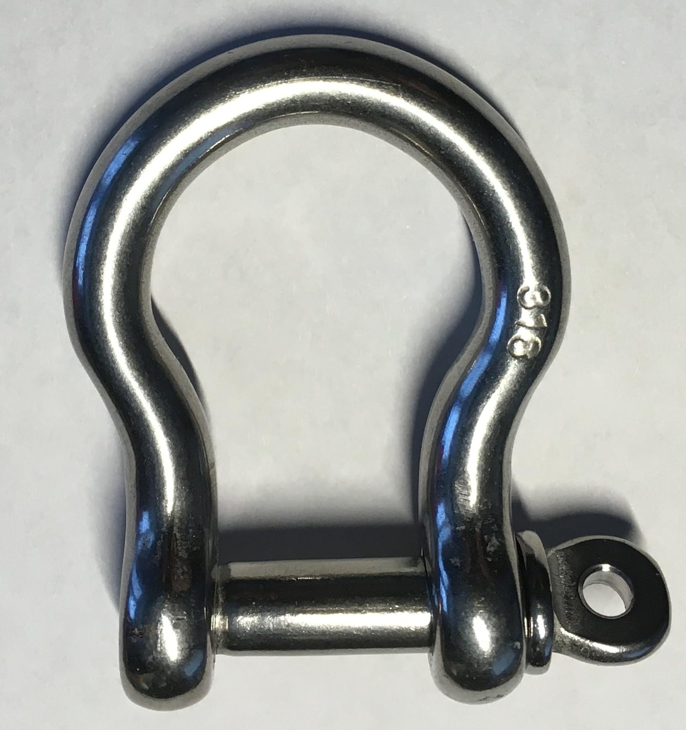 2 Pieces Stainless Steel 316 Forged Bow Shackle 5/16
