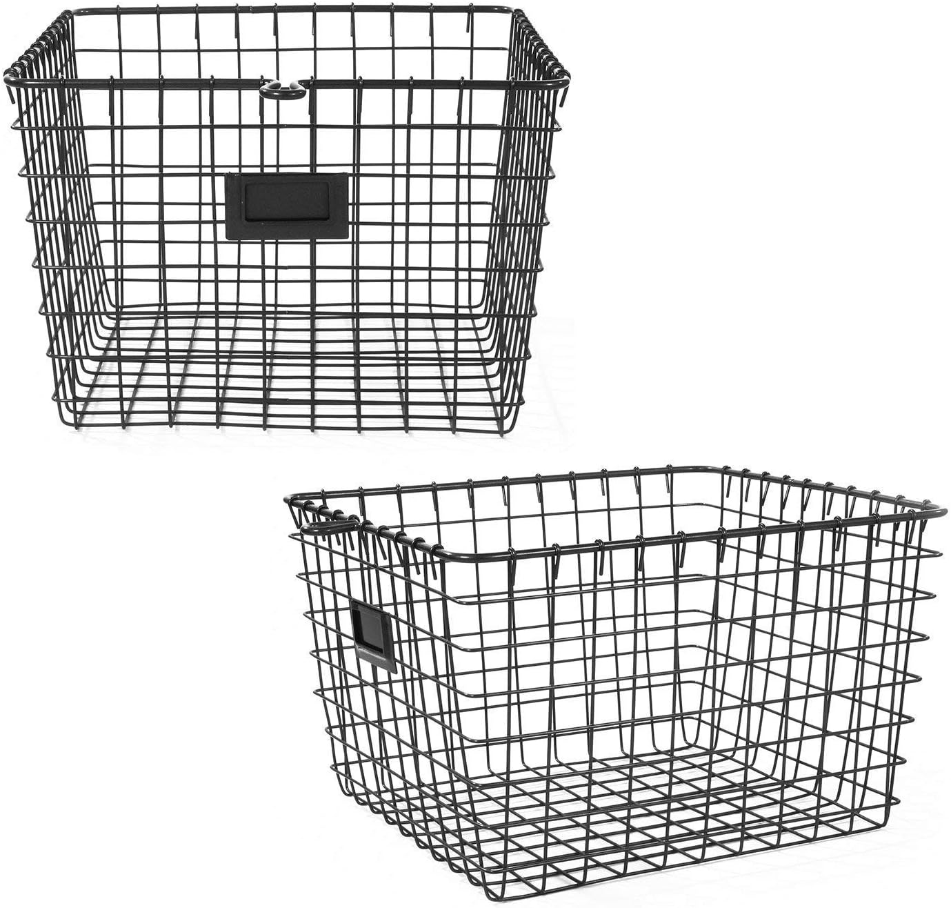 Spectrum Diversified Wire Storage Basket (6 Pack), Medium Copper Pack of 2