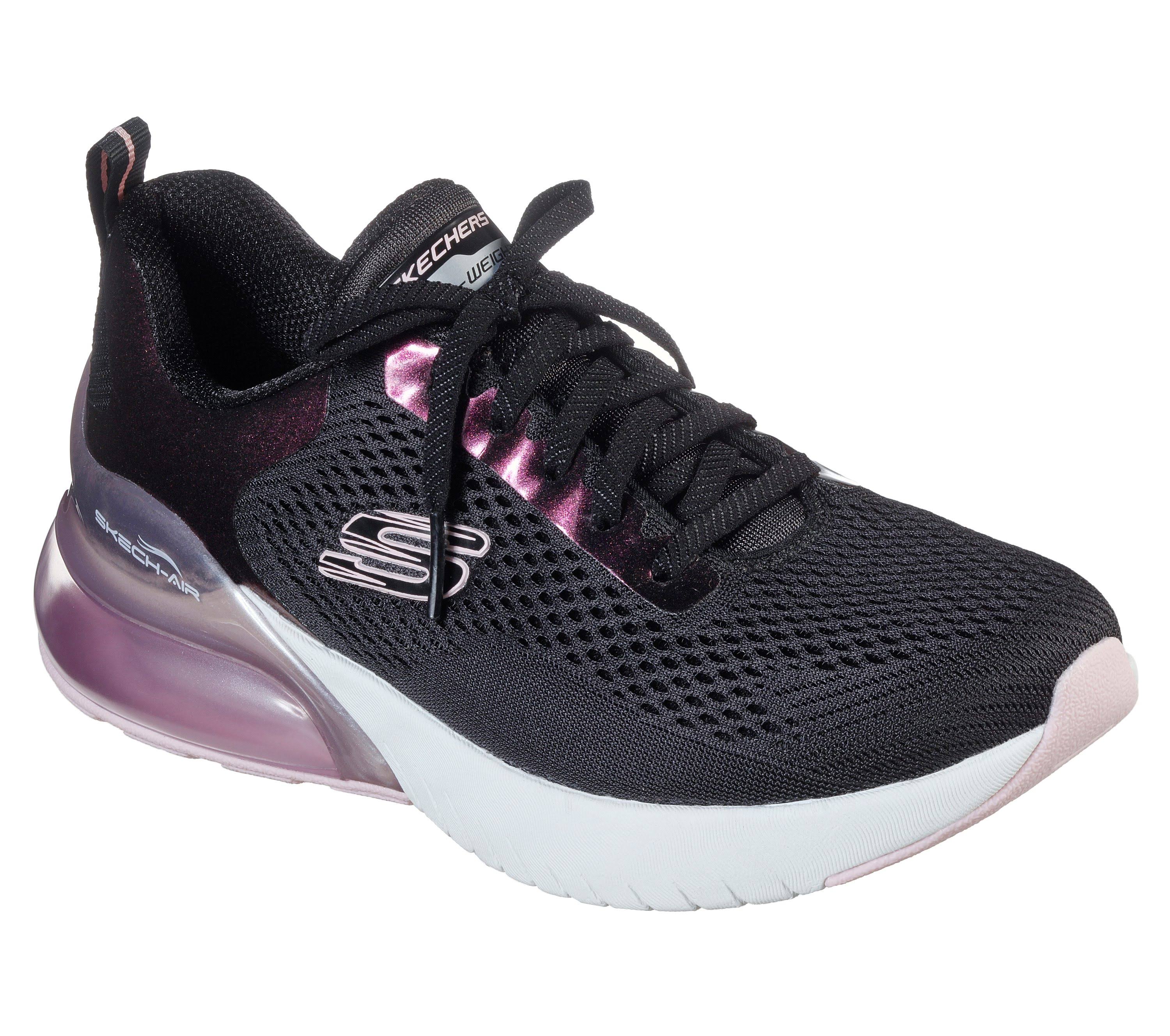 Skechers Skech-Air Stratus - Glamour Tour Black/Pink 6.5