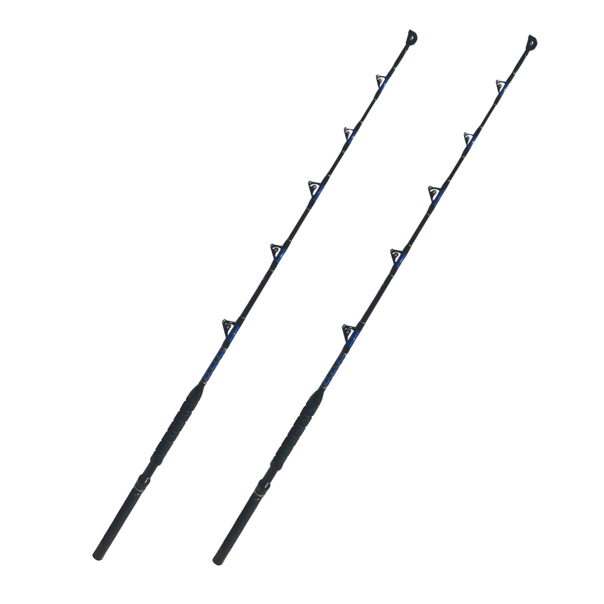 EatMyTackle All Roller Guide Boat Rod | Saltwater Fishing Rod