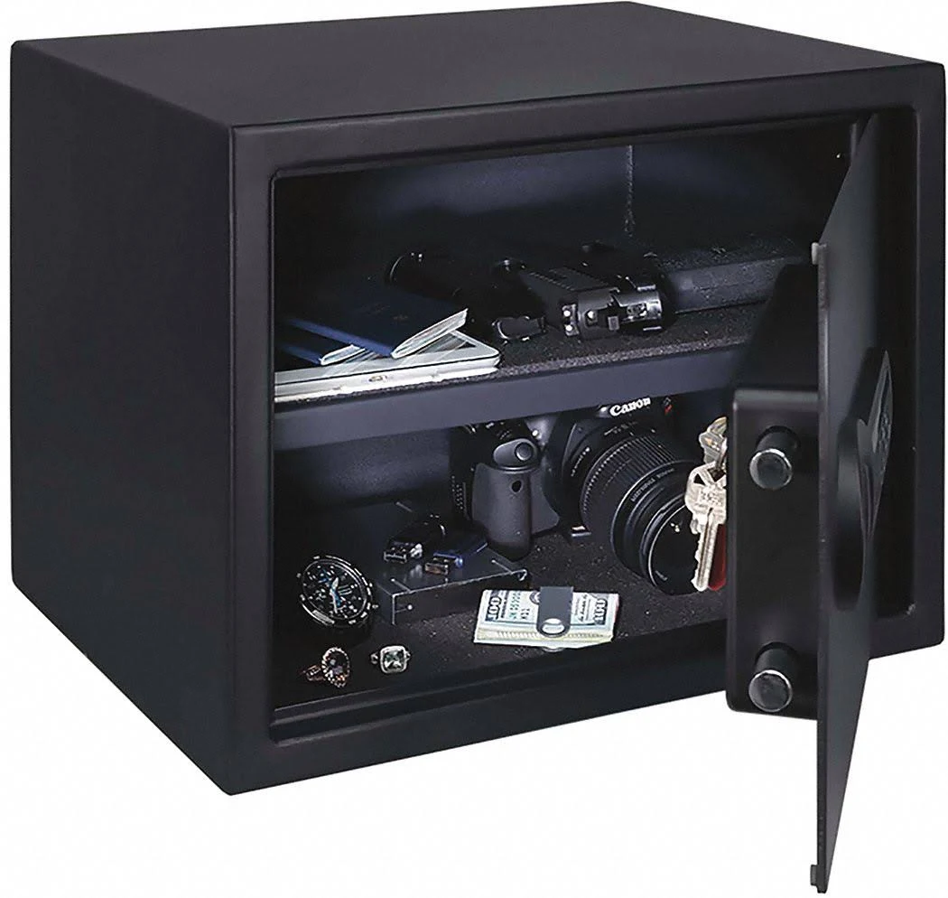 Stack-On PS-1815-E Security Safe,Black,31.5 lb. Net Weight