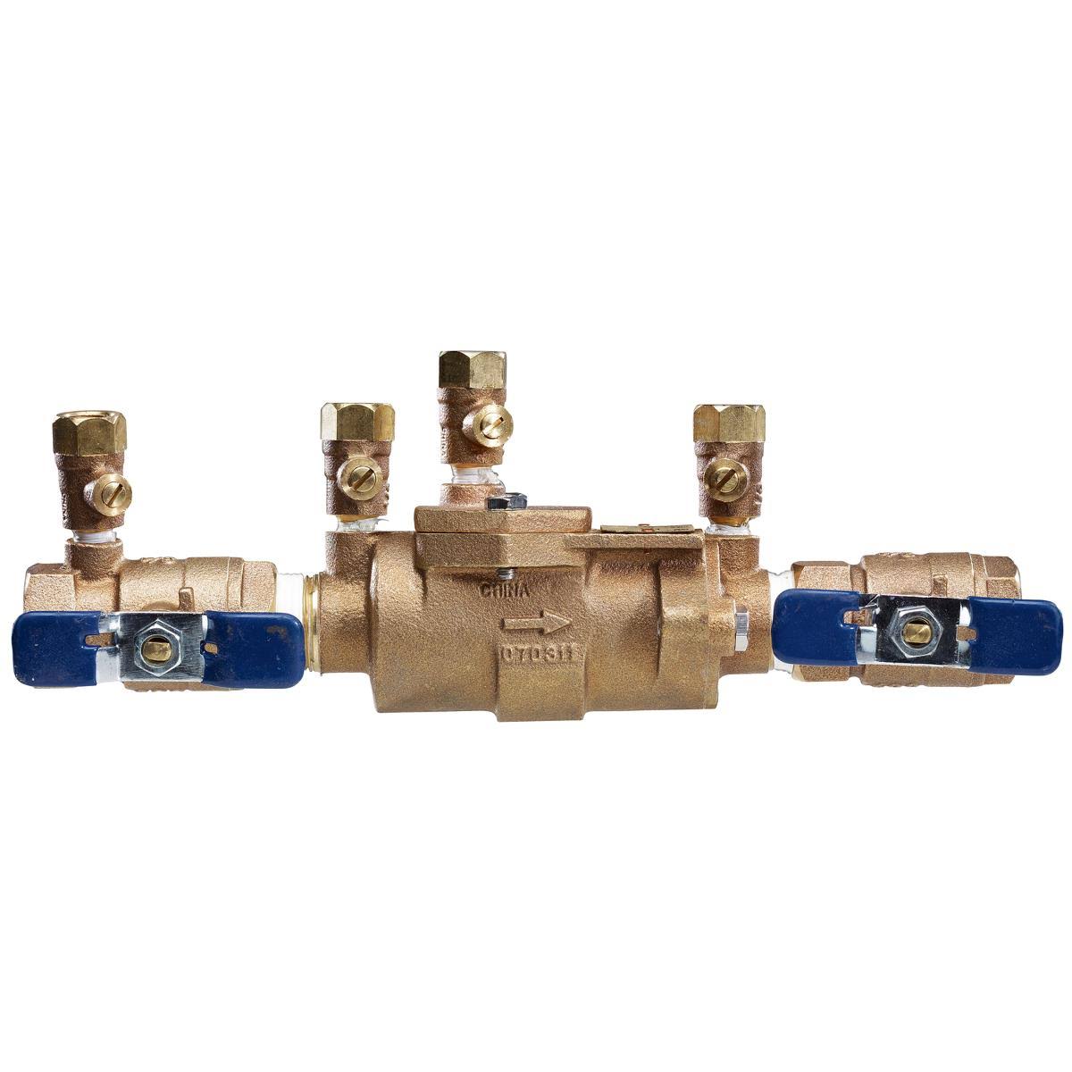 Febco 1116 850-QT Double Check Backflow Valve Quarter Turn Shutoff, 2x22