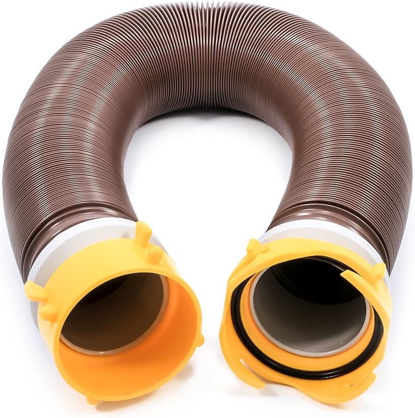 Camco 39471 Revolution 4-in-1 Sewer Elbow - Bayonet Style Elbow Rotates 360 Degrees and is Detachable, Built-in Gasket for an Odor Tight Connection