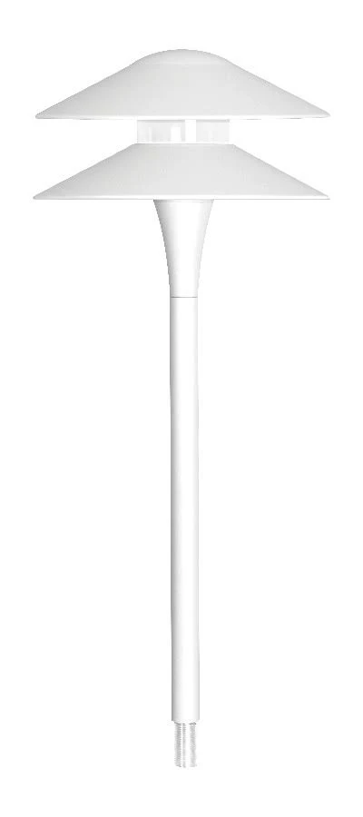 RAB Lighting Fern Pagoda 2 Tier Shade 6W 12V AC 2700K Spike White LED