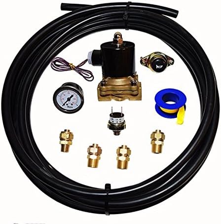 Viking Horns VIK-12 Train Air Horn Installation Kit for On-Board Air Systems with Heavy Duty 1/2