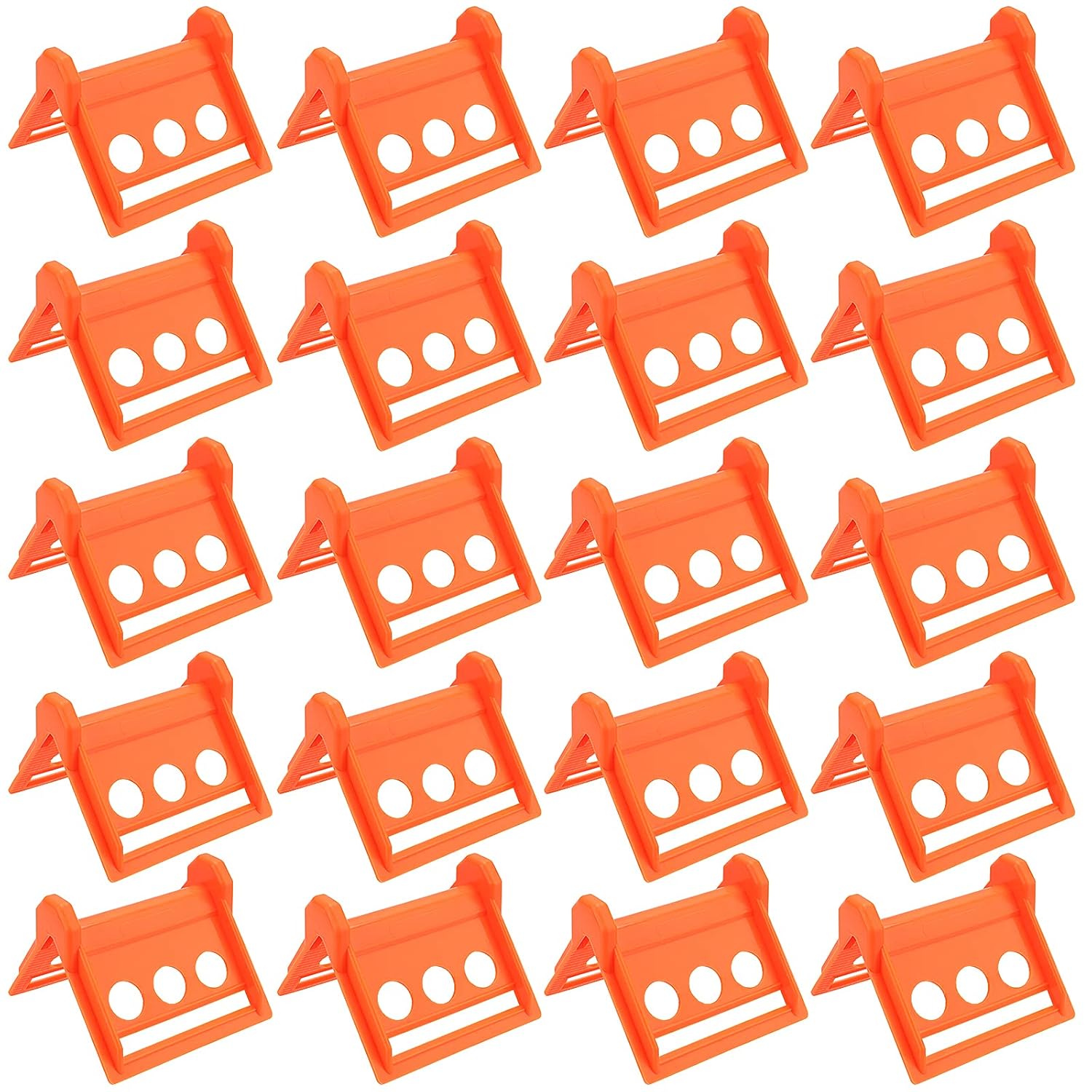 KOOMEDA 20 Pack Tie Down Strap Protectors, Heavy Duty Plastic Corner Edge Protectors for Cargo Loads, Edge Corner Guard for Preventing Damage to Cargo Edges and Straps