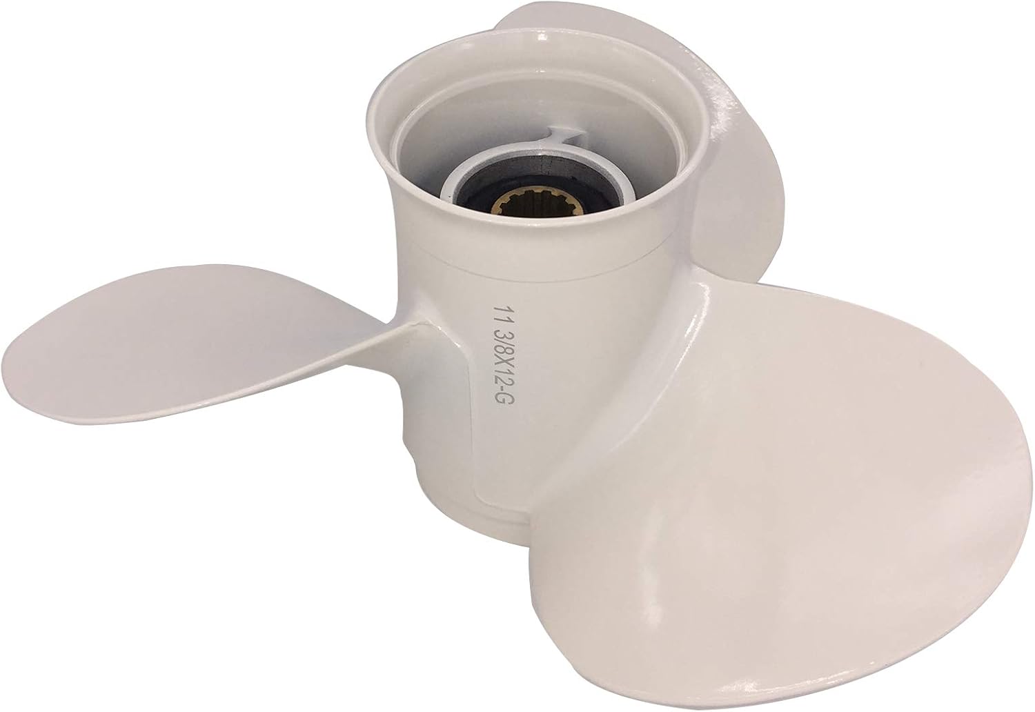 ARKDOZA 11x15 10 5/8x12 10 1/4x14 11 3/4x10 12 1/4x9 11 1/8x13 10 3/8x13 11 3/8x12 11 5/8x11 11 1/4x14 Propeller for Yamaha Outboard Motor 13 Tooth T25/F40/F50/40HP/48hp/50hp/F60 Pack of 2