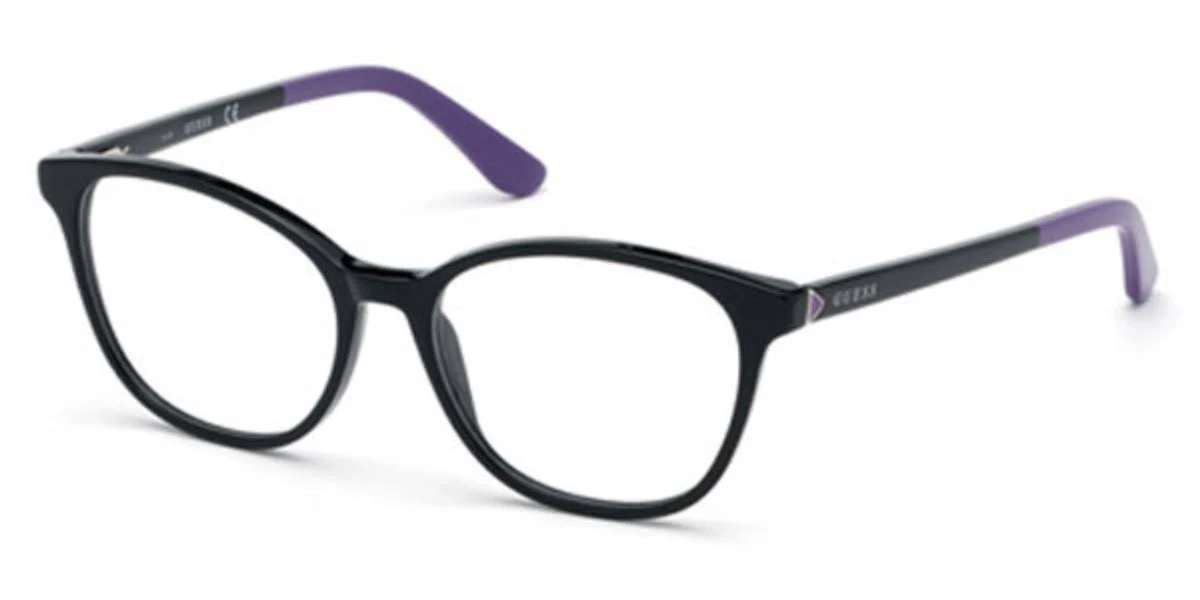 Guess 2698-52001 Shiny Black 52mm Eyeglasses