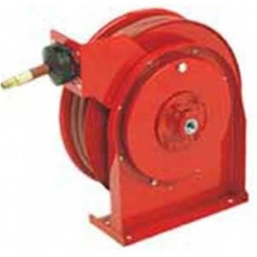 Pit Pal 4425OLP Reelcraft Spring Retractable Hose Reel and Hose .25 ID Hose 25 Hose - 20lb Reel