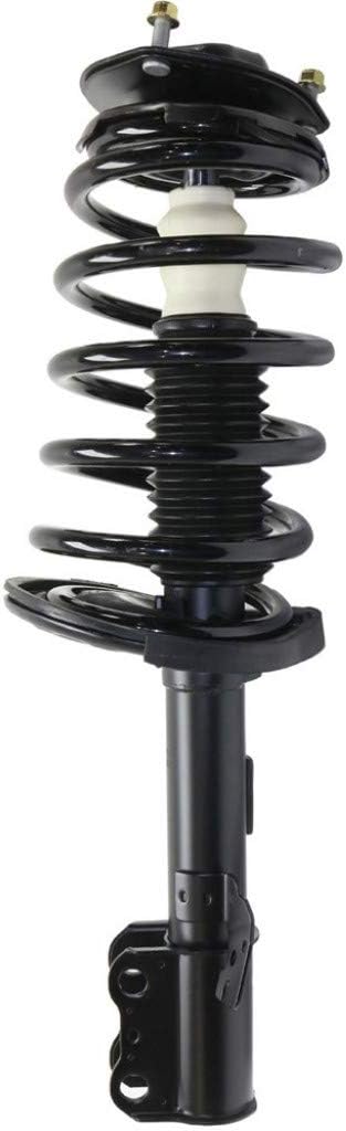 For Toyota Sienna Strut Assembly 2007 08 09 2010 Passenger Side | Front| Black | Loaded Strut | FWD | Twin-Tube