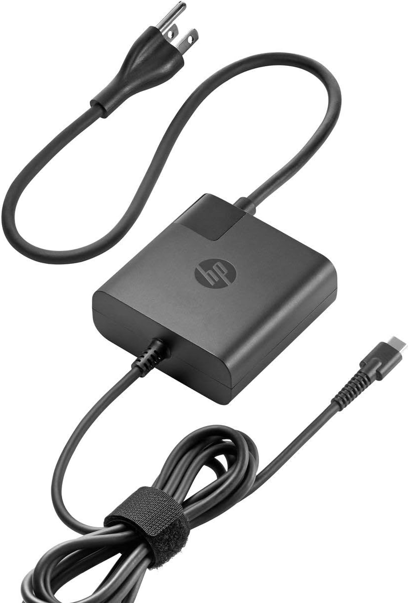 HP 925740-002 USB Type-C Ac Adapter For:HP Spectre x360 13-AE015DX, 100% Compatible with HP Part Number: 860065-002, 860209-850, 925740-002, TPN-CA06, 1588-3003, HU10674-16024 Pack of 2