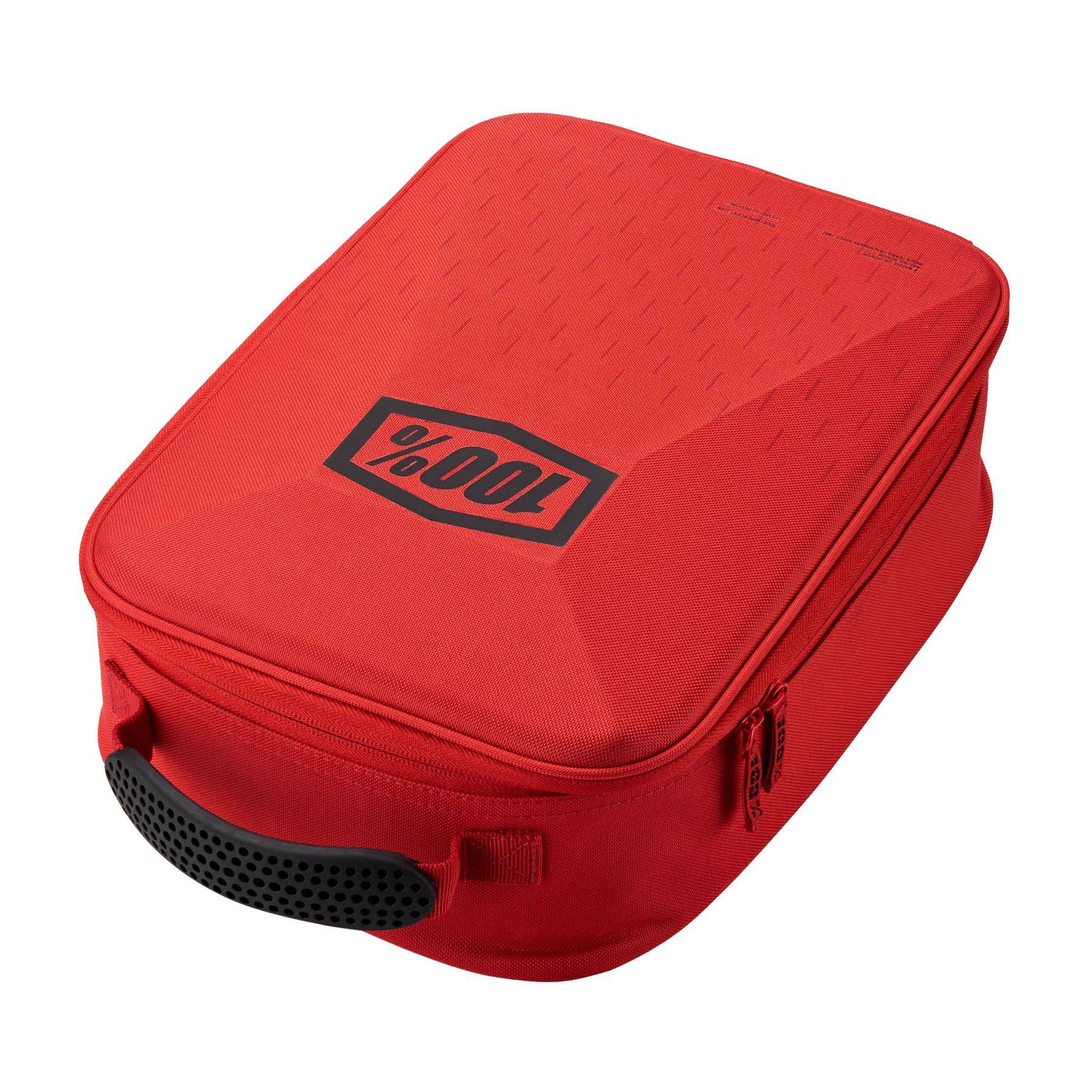 100% Goggle Case (Red/Black)