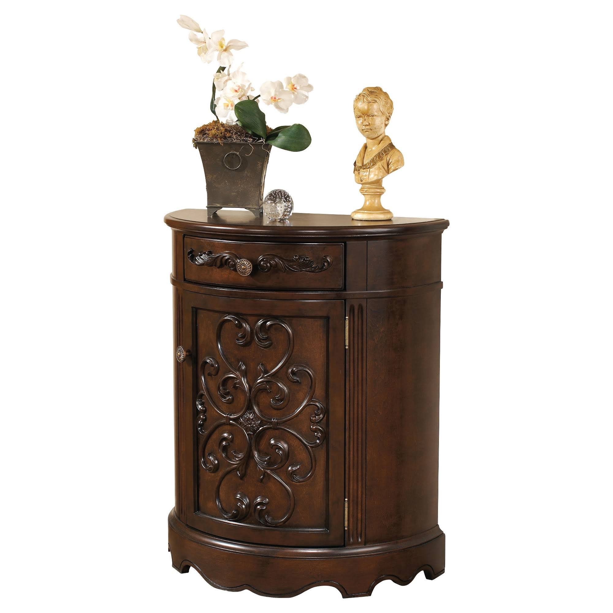 Ashley Norcastle Dark Brown Accent Cabinet T499-40