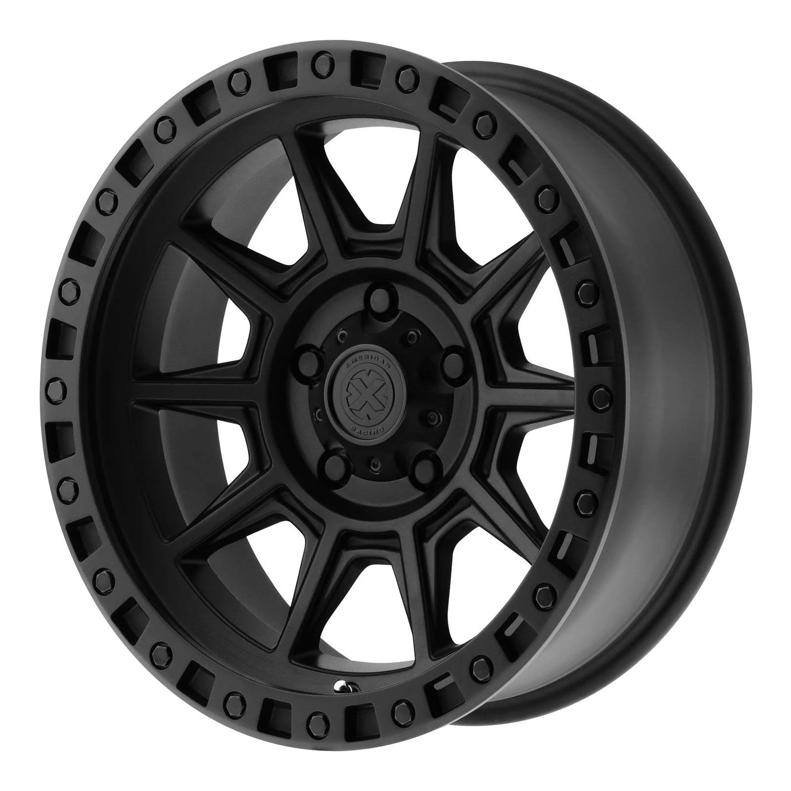 ATX Ax202 Black 17x9 5x114.3 -12mm (AX20279012712N)