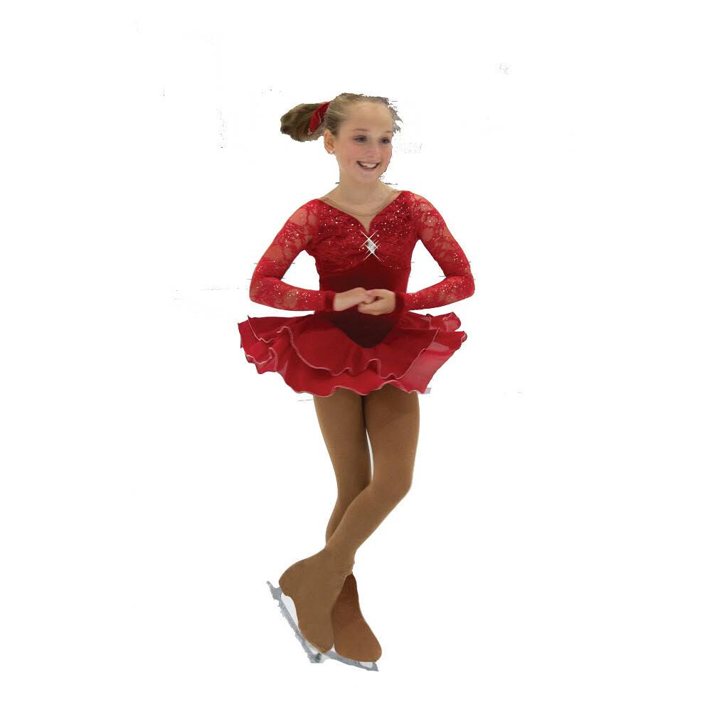 Jerry&s Ice Skating Dress - 59 Coronation Lace - Ruby Red