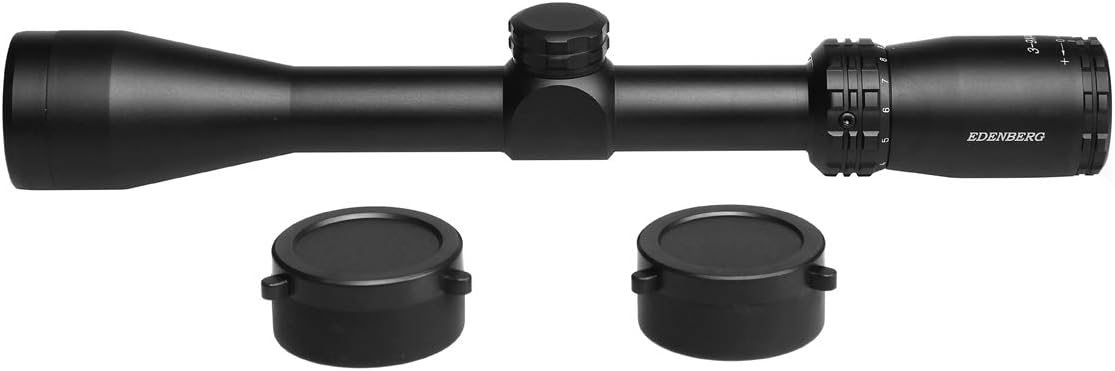 Edenberg 3-9x401-inch Tube Rifle Scope for Hunting and Tactical Shooting 100% Waterproof Fogproof Shockproof Construction with Wide Filed of View