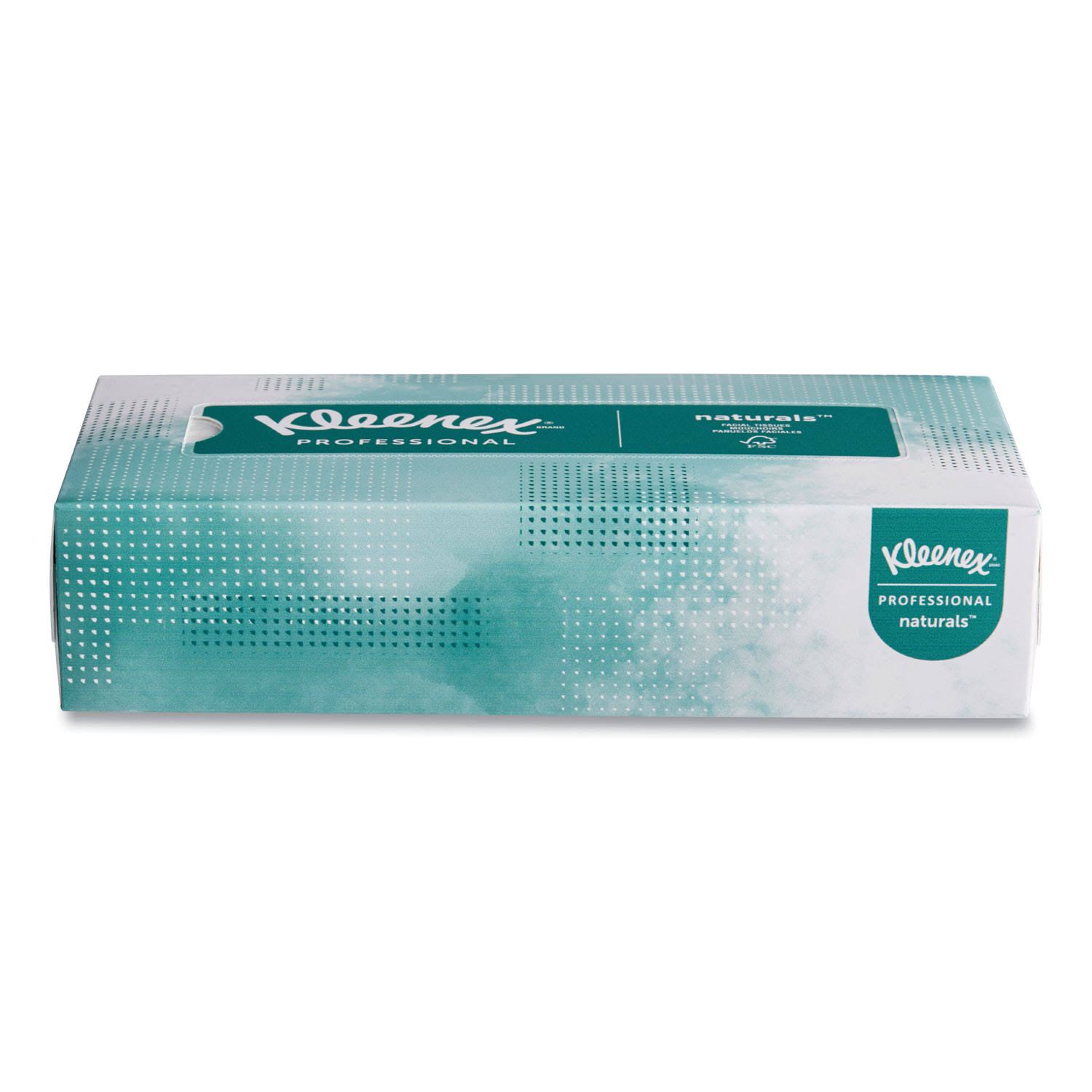 Facial Tissue, Kleenex Naturals, 2-Ply, White, 125/Box, 48 Boxes/Carton