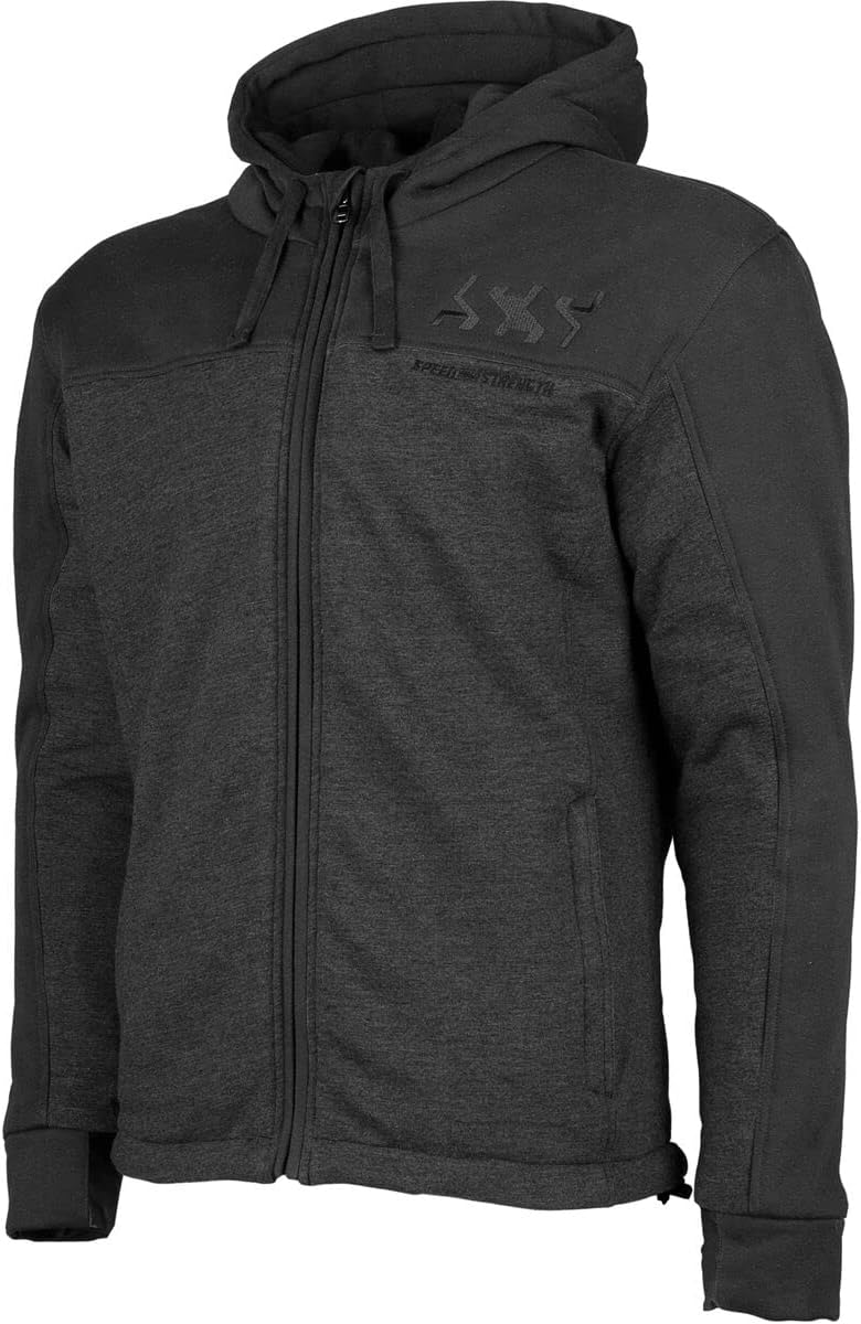 Speed & Strength Hammer Down Reinforced Riding Hoody (Medium) (Black)