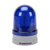 Werma Industrial Signal Beacon: Blue, Double Flash or EVS (Enhanced Visibility System) Flashing (Random flashing), 115-230 VAC (