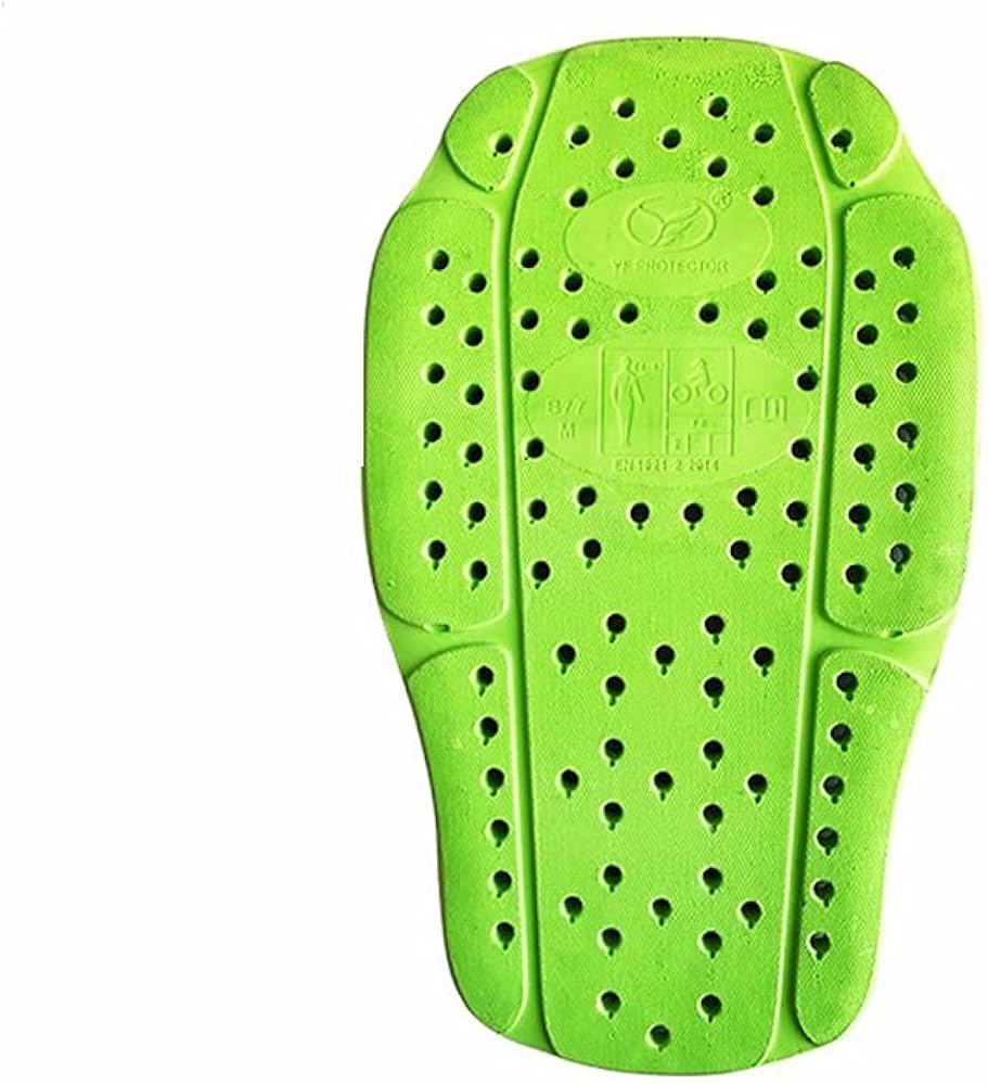 Universal CE2 Motorcycle Back Protector Insert For Motorcycle Jacket or RiderBag Backpack. CE Armor Level 2 Approved Spine Protector. Lightweight Back Armor Pad to Insert into a Bike Jacket.