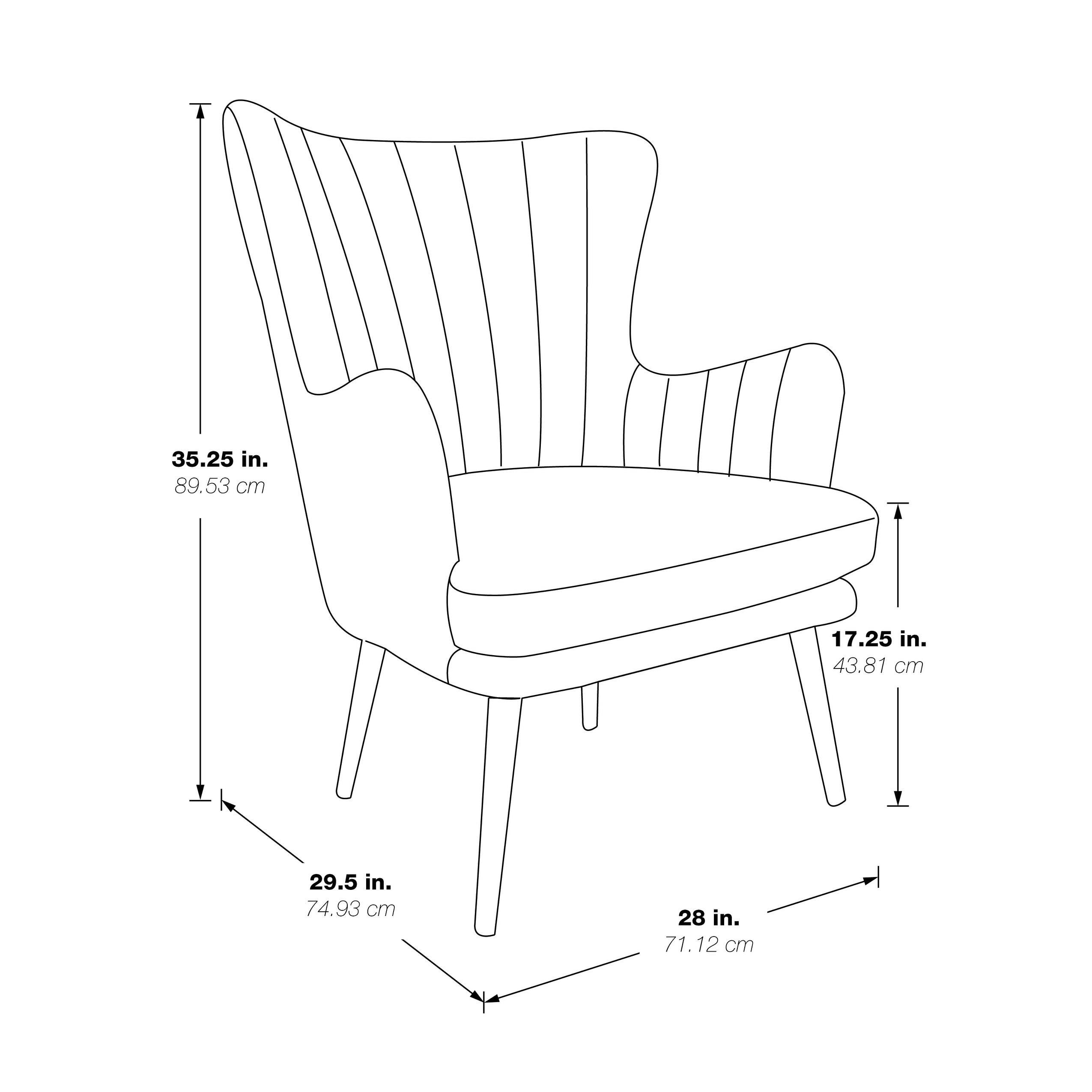 Jenson Accent Chair Charcoal - Osp Home Furnishings