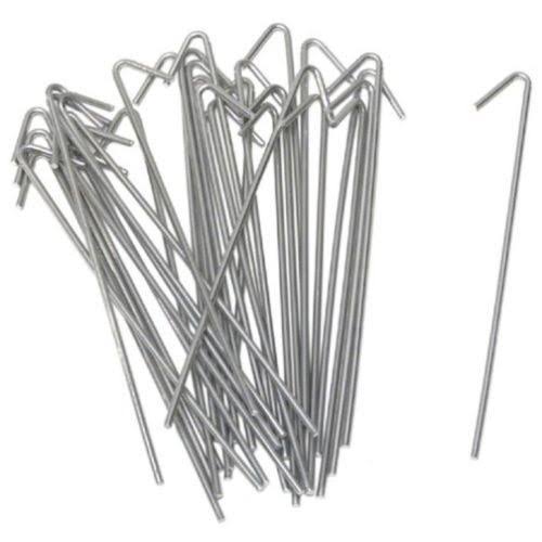 6-1/2x22 Wire Ties (Aluminum) (aka, Chain Link Fence Hook Ties, Tie Wires) (1600 Pack)