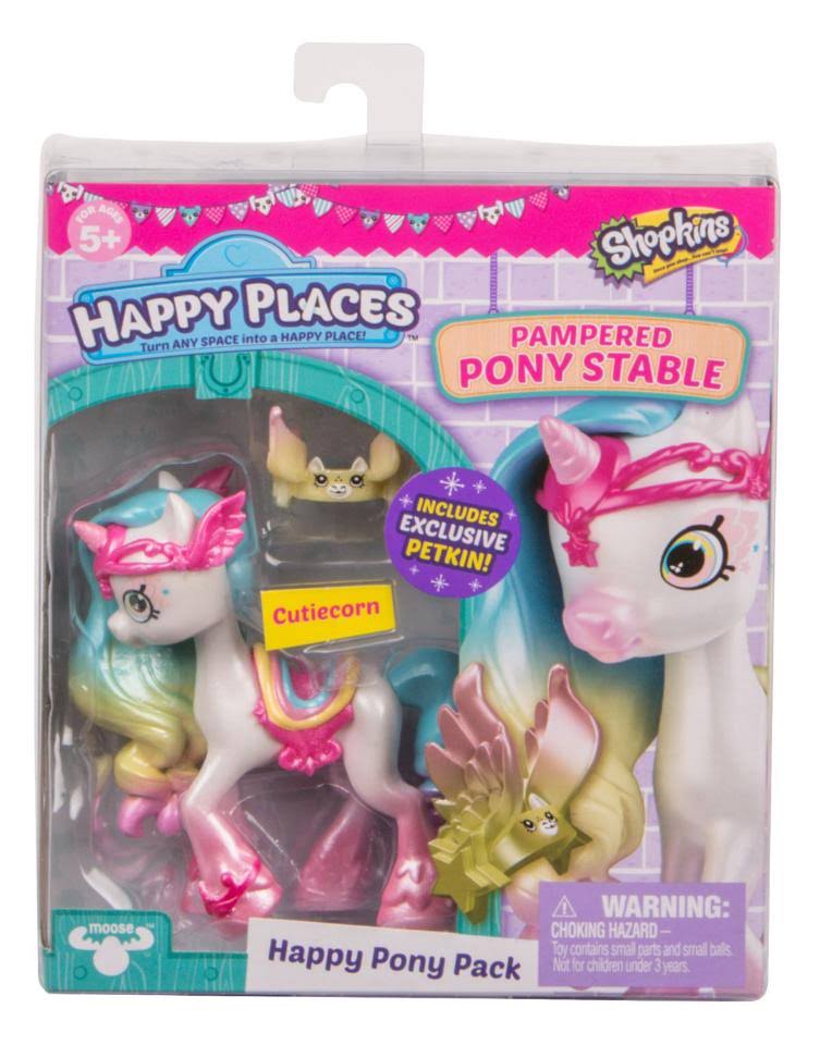 Shopkins Happy places Cutiecorn Pampered Pony Stable Pony Pack