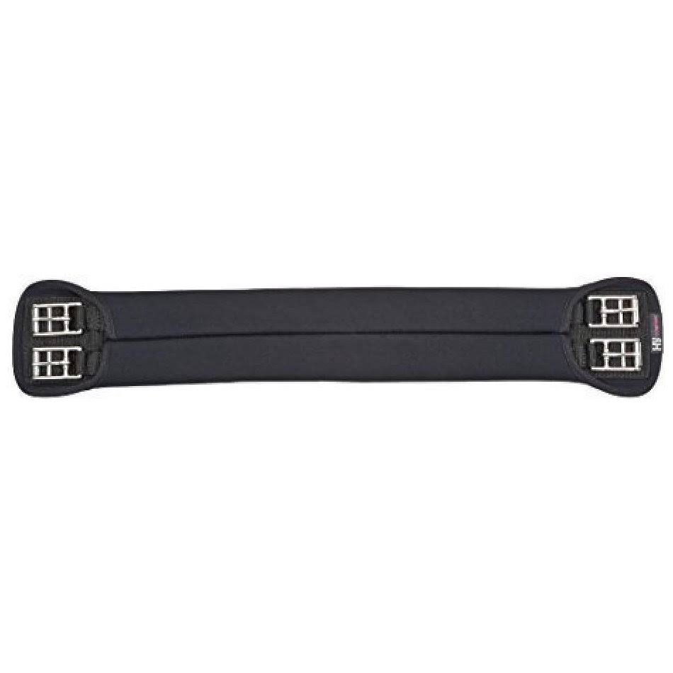 HyComfort Neoprene Dressage Girth Elasticated at Both Ends Black 28in