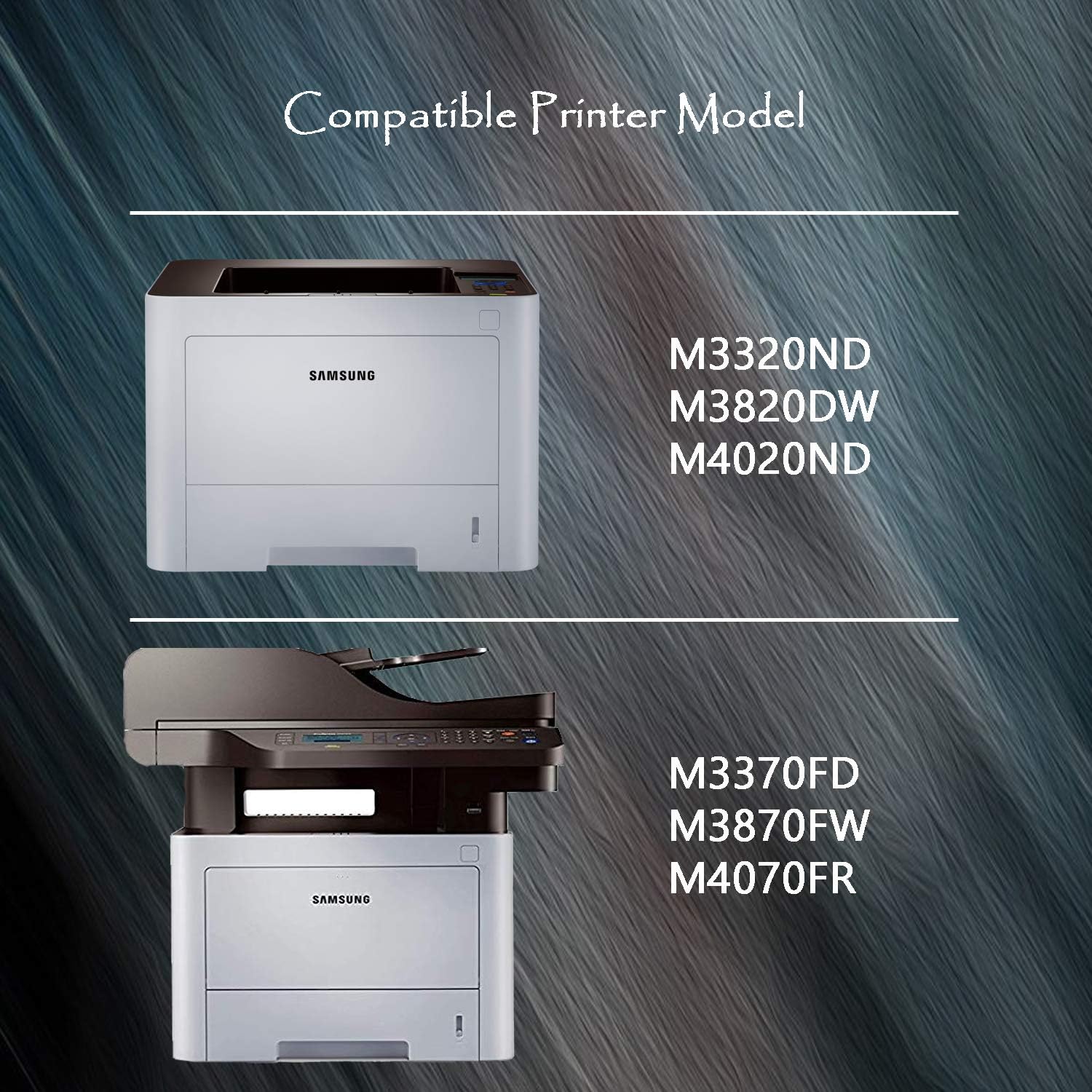 TG Imaging | 4 Pack, 203L | Compatible MLTD203E MLT-D203L Toner Cartridge (High Yield, 4xBlack) for Xpress M3370FD M3870FW M4070FR M3820DW M4020ND M3320ND Printer