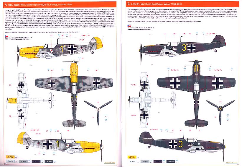 Eduard - Messerschmitt BF 109E-3 Profipack- 1:32 - Airplane Model Kit