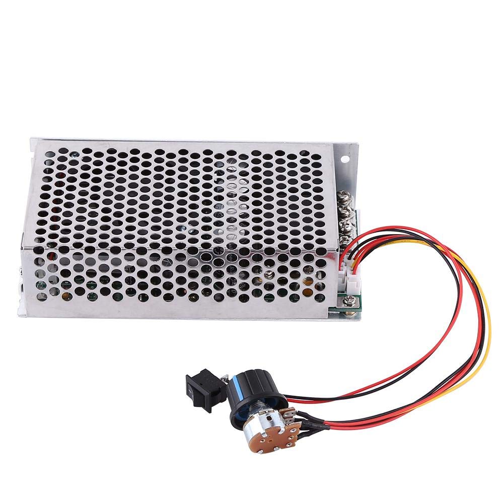 DC PWM DC Motor Speed Controller DC 10-50V 3000W 100A Large Current Motor Regulator Pack of 2