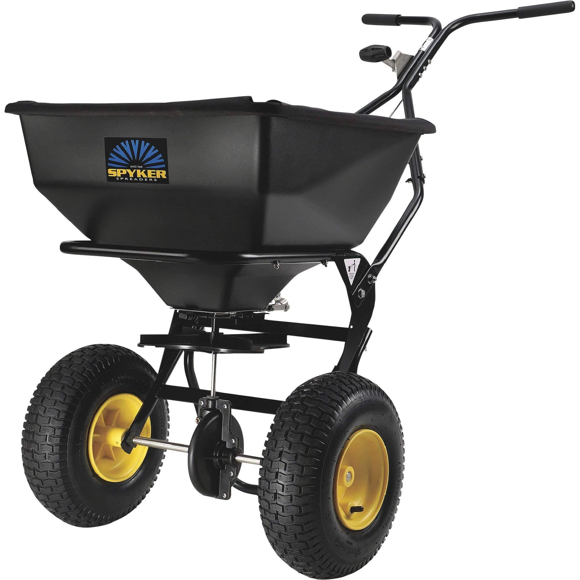 Spyker ERGO-Pro Walk-Behind Broadcast Spreader - 80-lb. Capacity, Model#SPY80-1P
