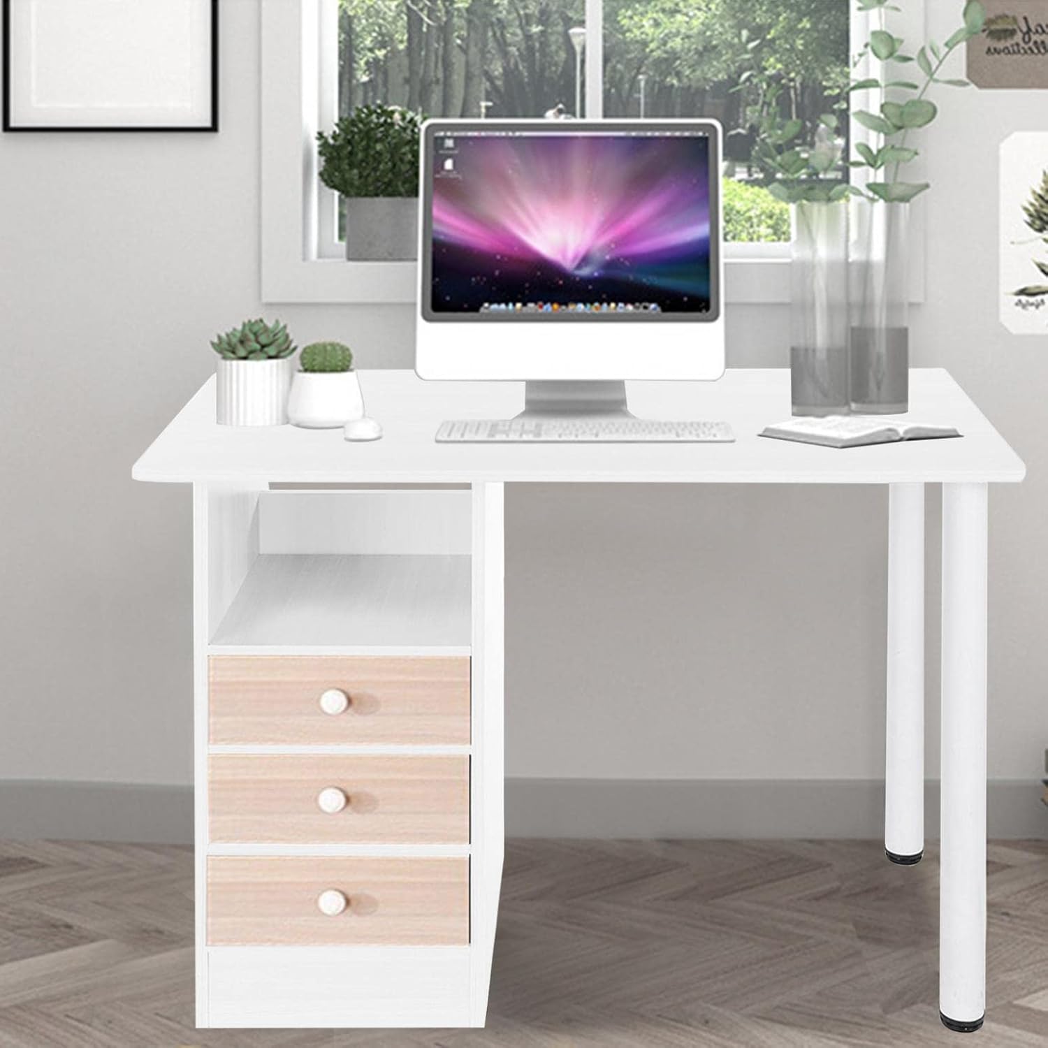 VICXYY Small Corner Desk - 39.5