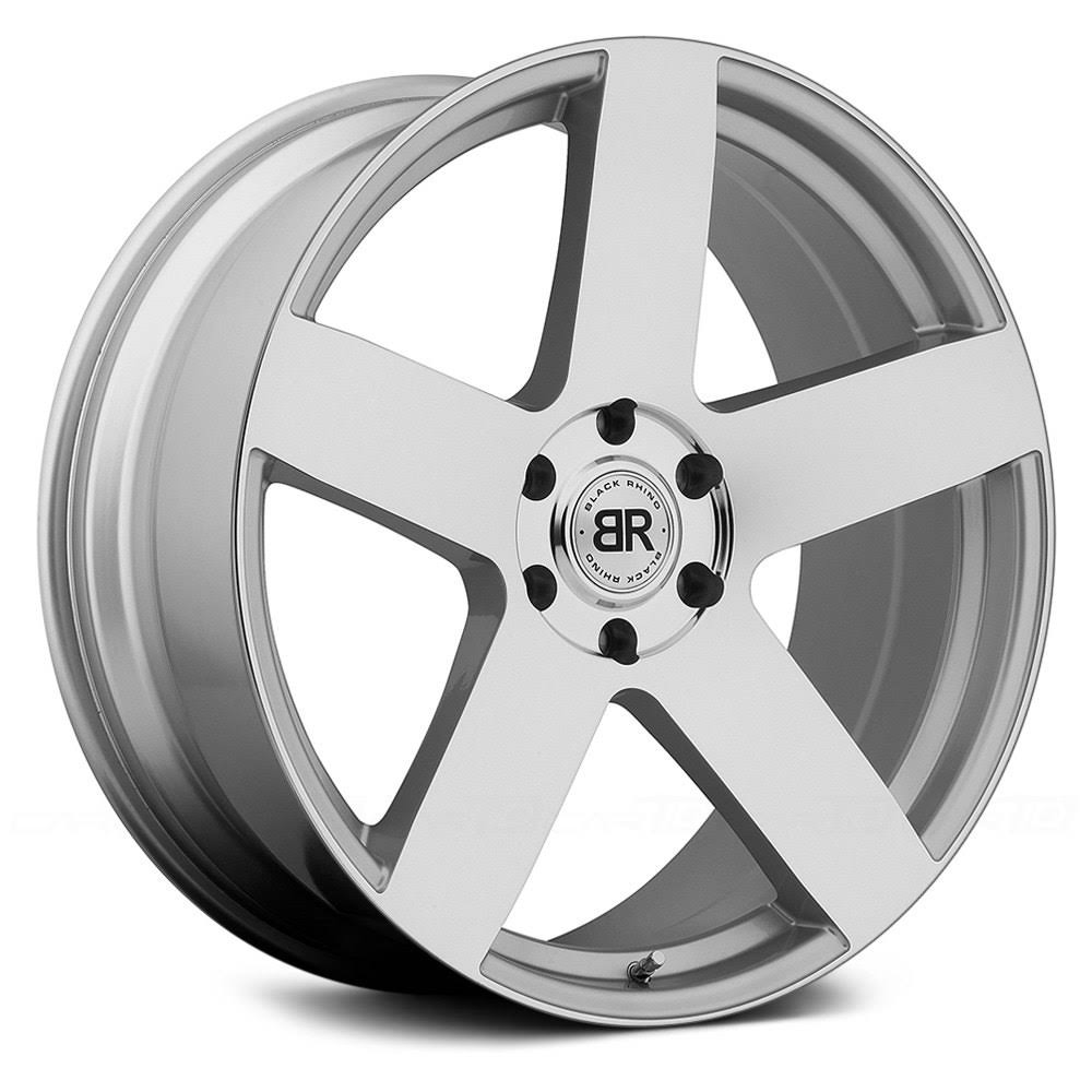Black Rhino Everest Silver Wheels | 2090EVE306135S87