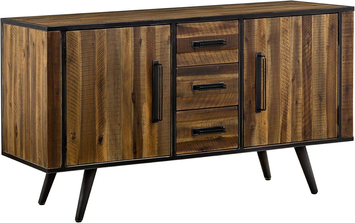 Cusco Acacia Wood Dining Buffet, Cabinet Credenza, Storage, 57