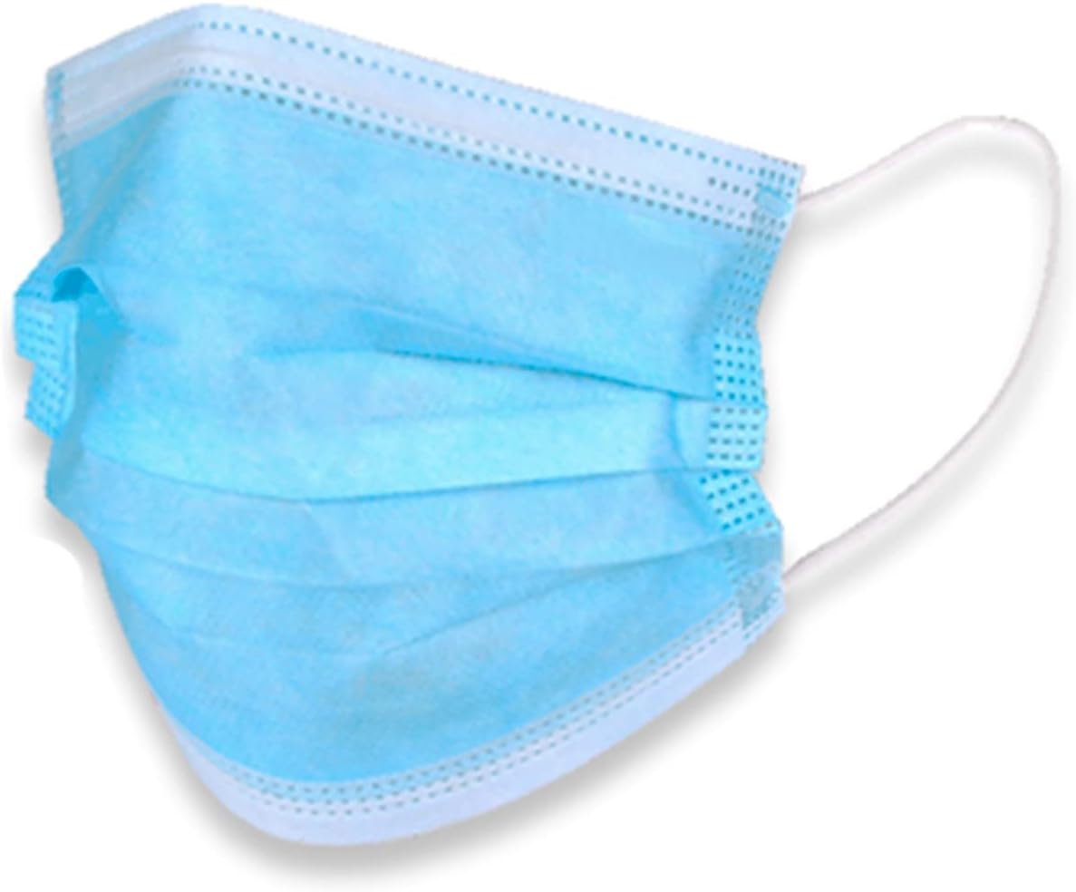Disposable Face Masks - 1,000 PCS - for Home & Office - Breathable & Comfortable Filter, Blue