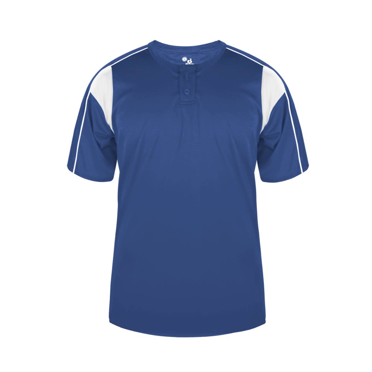 Badger Sport 7937 - Pro Placket - Royal/White, M