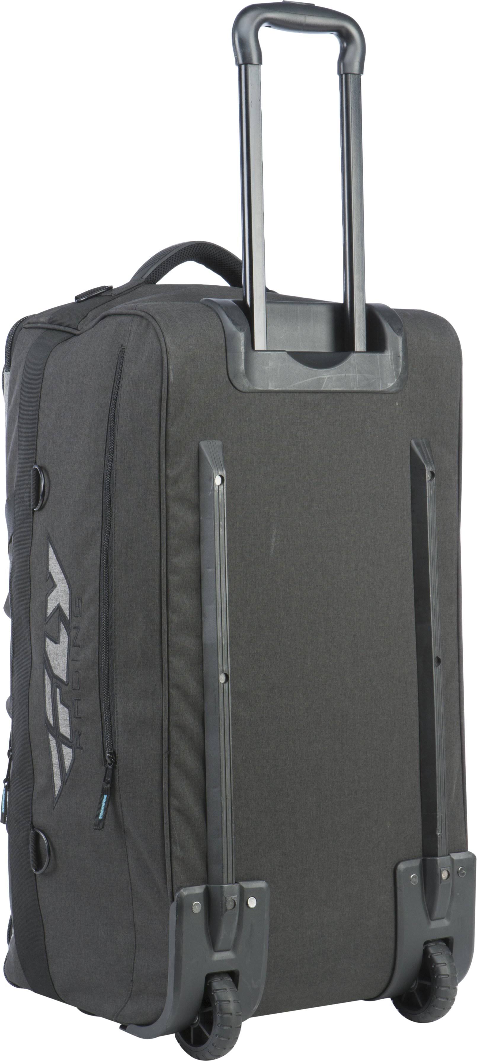 Fly Racing 28-5136; Tour Roller Bag (Black/Grey)