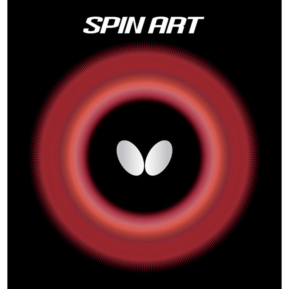 Butterfly Table Tennis Rubber - Spin Art 2.1 Black