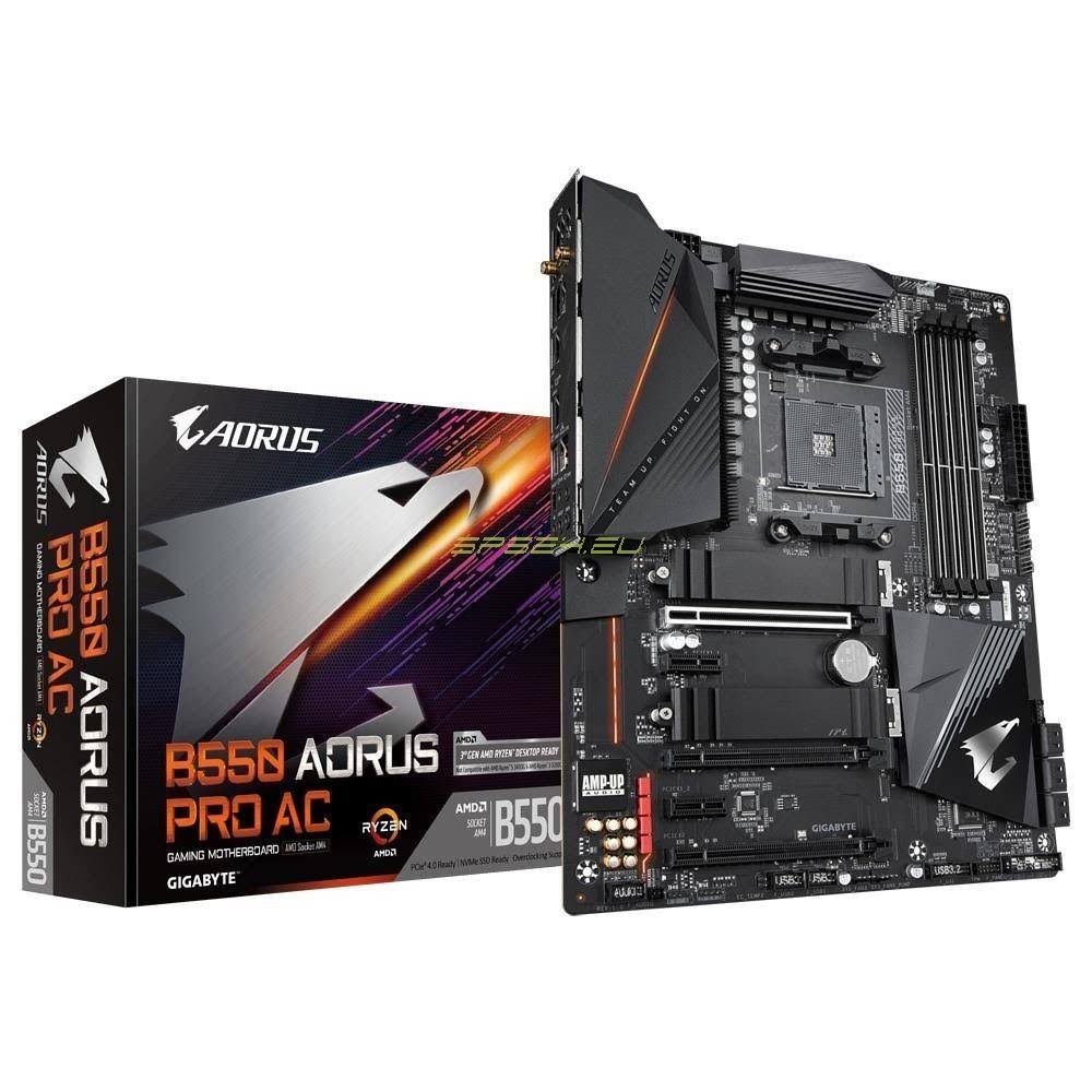 Gaming Motherboard Gigabyte B550 Aorus Pro AC ATX AM4