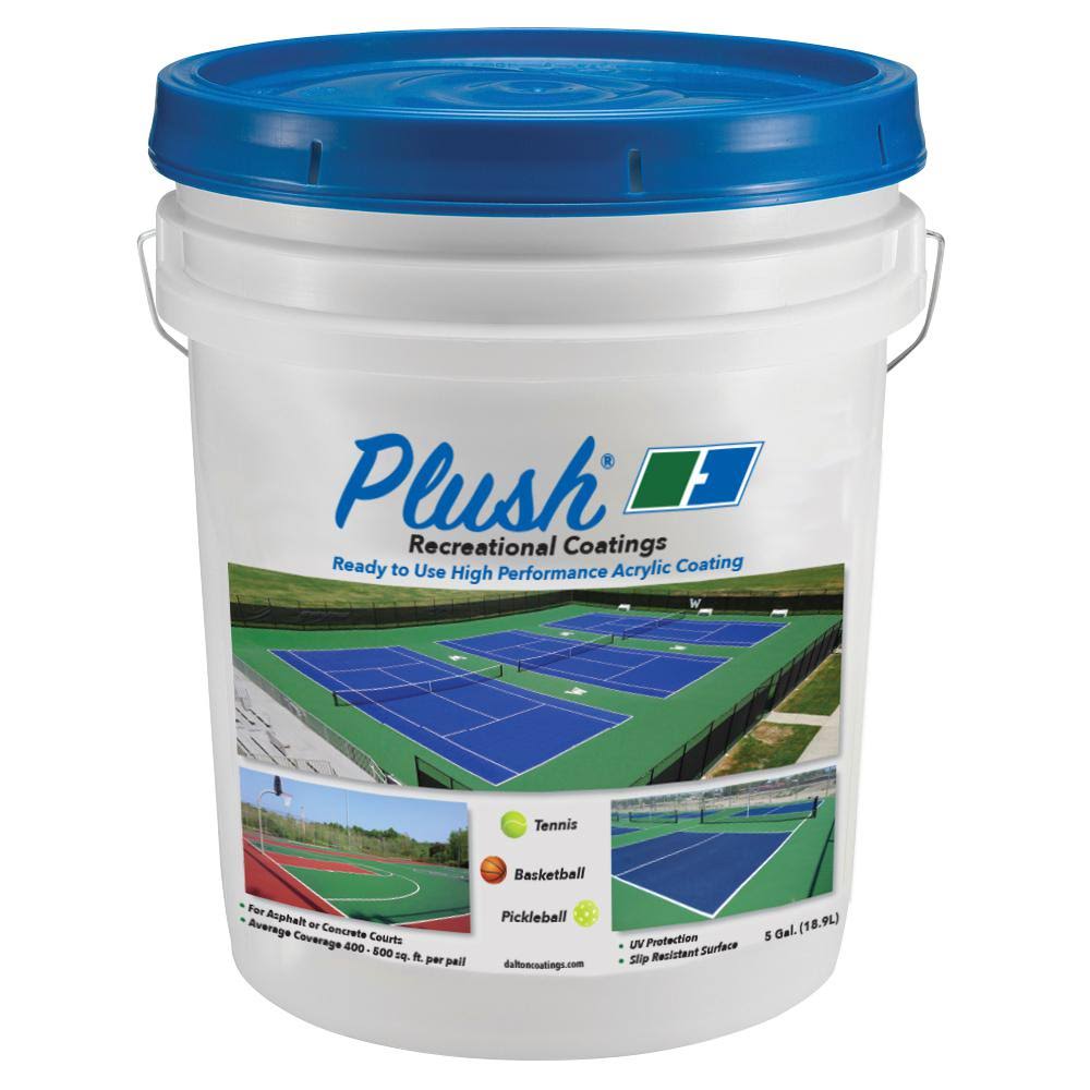 Plush 32002 Surface coating,plushcolor,blue,5 gal.