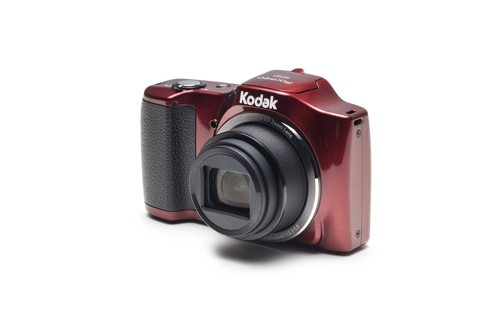 Kodak Pixpro FZ152-RD 16MP Compact Digital Camera, 15x Optical Zoom, Red