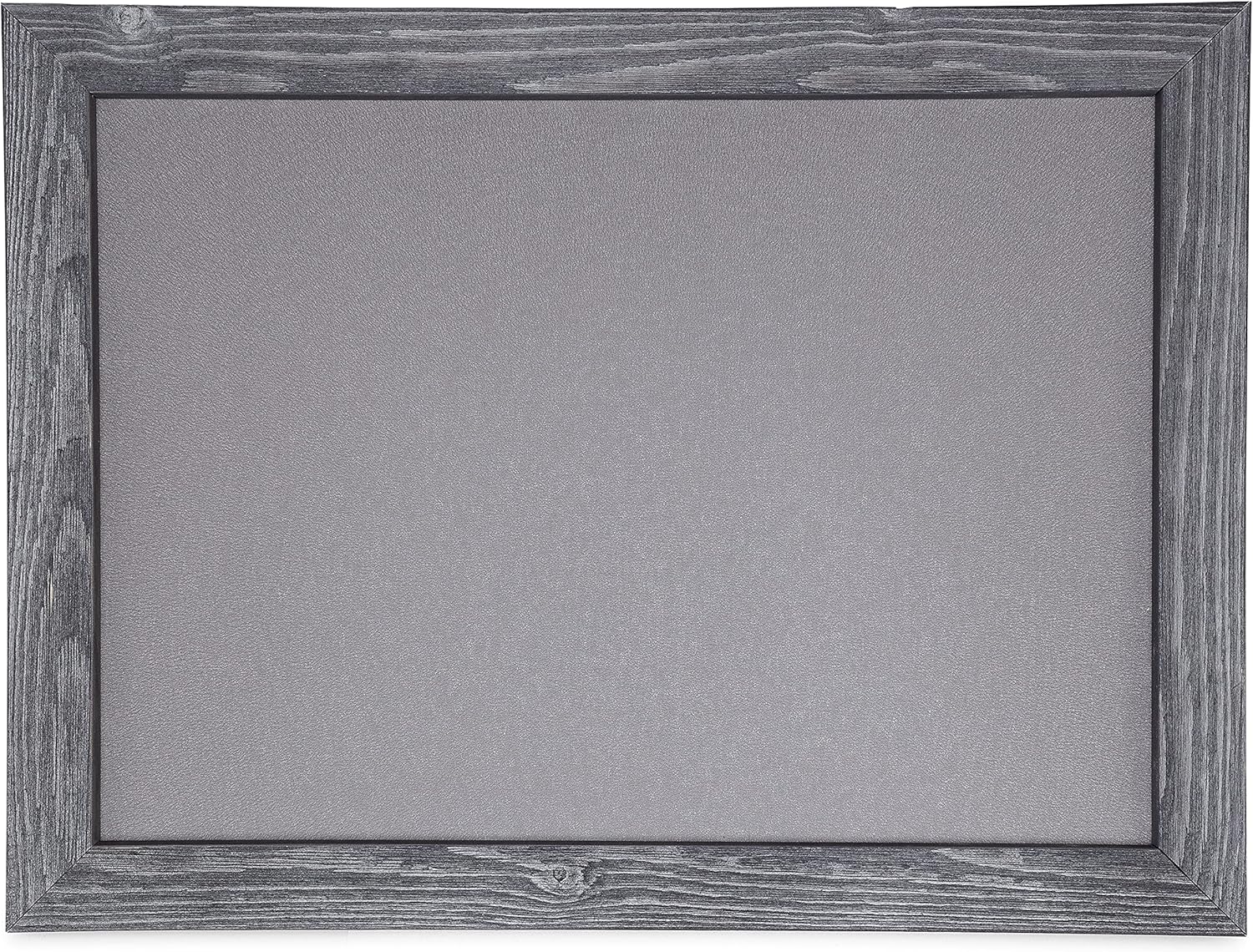 Generic DoodleDude Large Decorative Magnetic Board for Wall -Hanging Kitchen Chalkboard for Farmhouse Decor - Bulletin Board - Picture Board - Made in USA (Light Gray, 18 x 24 inches),18Wx24L(1824LG) Pack of 2