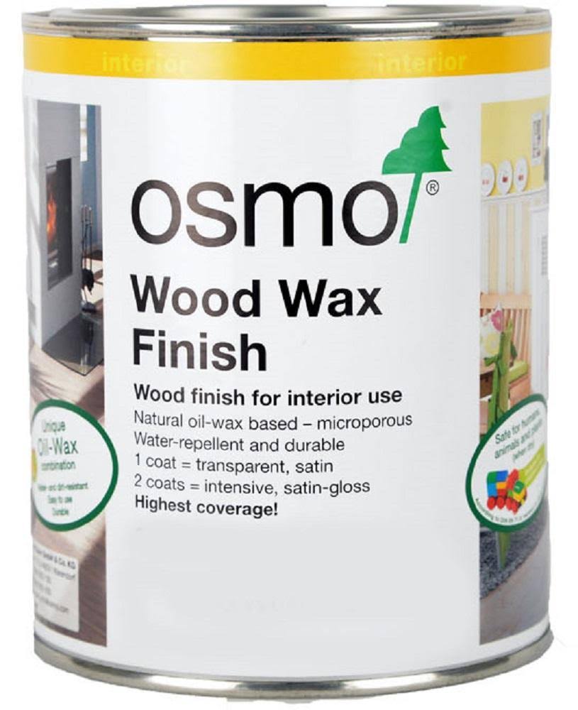 Osmo - Wood Wax Finish - 3169 Black - 0.75 Liter