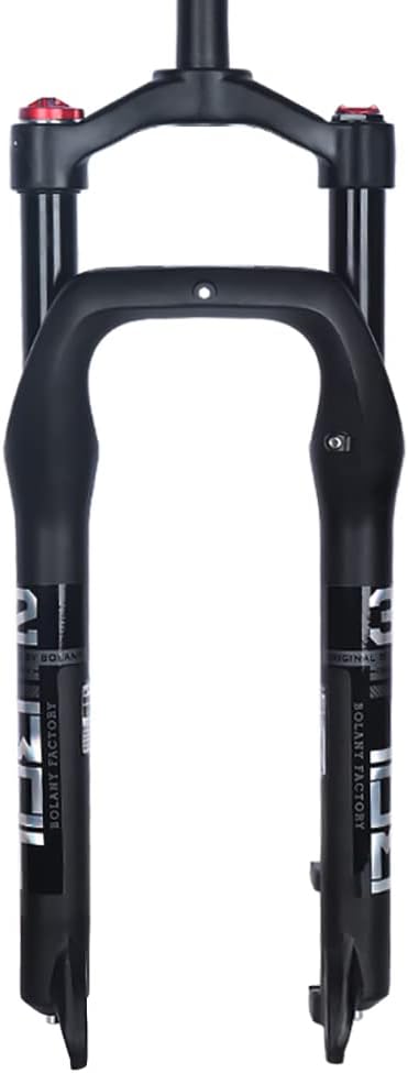 BOLANY Snow Bike Front Fork for A Bicycle 26inch Aluminum Alloy Air Gas Fat Fork Bike for 4.0