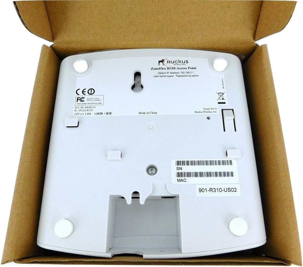 Ruckus Zoneflex R310 Wireless Indoor Access Point (901-R310-US02)