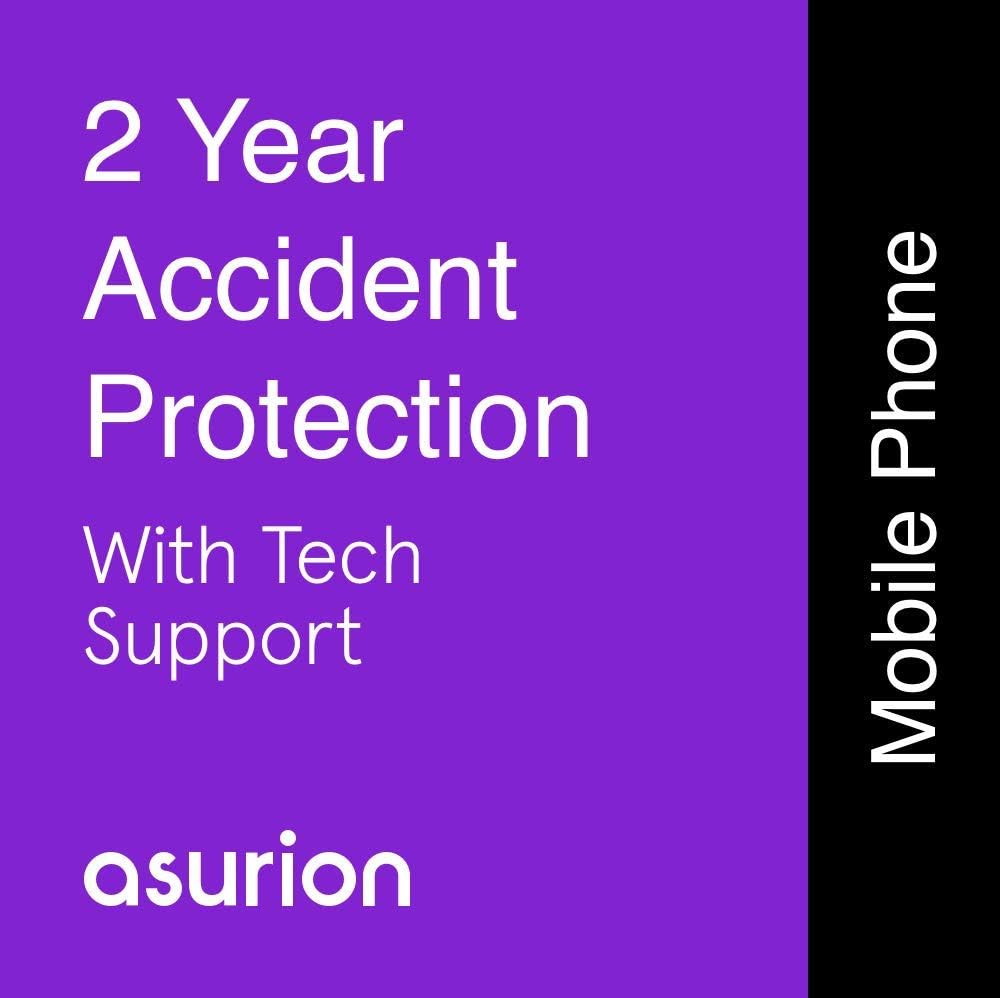 ASURION 2 Year Mobile Accident Protection Plan with Tech Support $200-249.99 Pack of 2