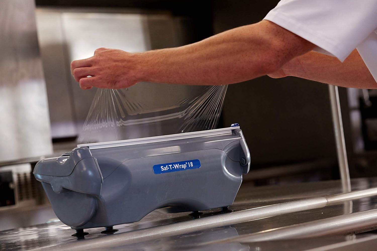 san jamar SW18 Saf-T-Wrap Foil/Film Dispener for 18