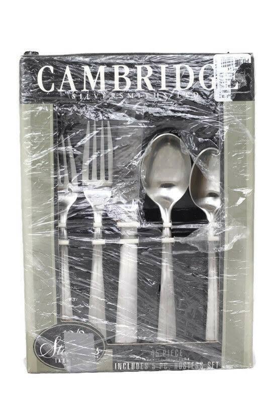 Cambridge Silversmiths Transition 5 Place Settings Hostess Set Flatwa